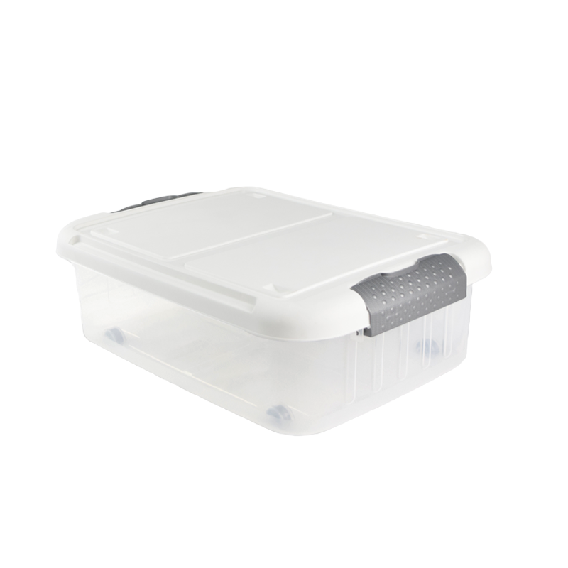 CAJA ARMONY 45 L X 6 UND TRANSPARENTE BLANCO