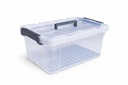 CAJA ORGANIZADORA TITÁN 11 L X 16 UND TRANSPARENTE