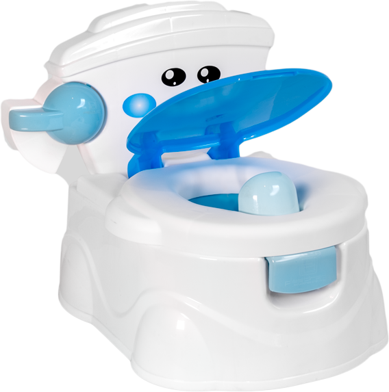 BAÑO ENTRENADOR CARITA MAGICA AZUL X 6 UND AZUL