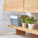 CANASTA RATTAN ECORED 8 L X 12 UND GRIS