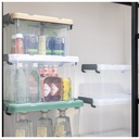 CAJA ORGANIZADORA TITÁN 21 L X 12 UND TRANSPARENTE