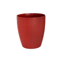 MATERO RATTAN REDONDO X 36 UND LADRILLO