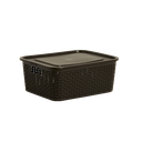 CANASTA RATTAN ECORED 8 L X 12 UND CAFE