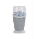 SOPORTE PARA CEPILLOS X 18 UND GRIS