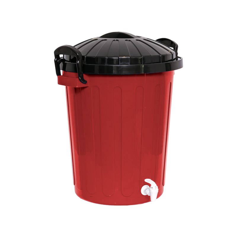 TANQUE ECORED 30 L C/CANILLA X 6 UND ROJO