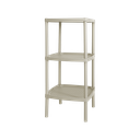 MESA CUADRADA TRES NIVELES X 6 UND BEIGE