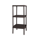 MESA CUADRADA TRES NIVELES X 6 UND CAFE