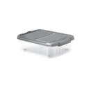 CAJA BAJOCAMA ARMONY 25 L X 6 UND TRANSPARENTE GRIS