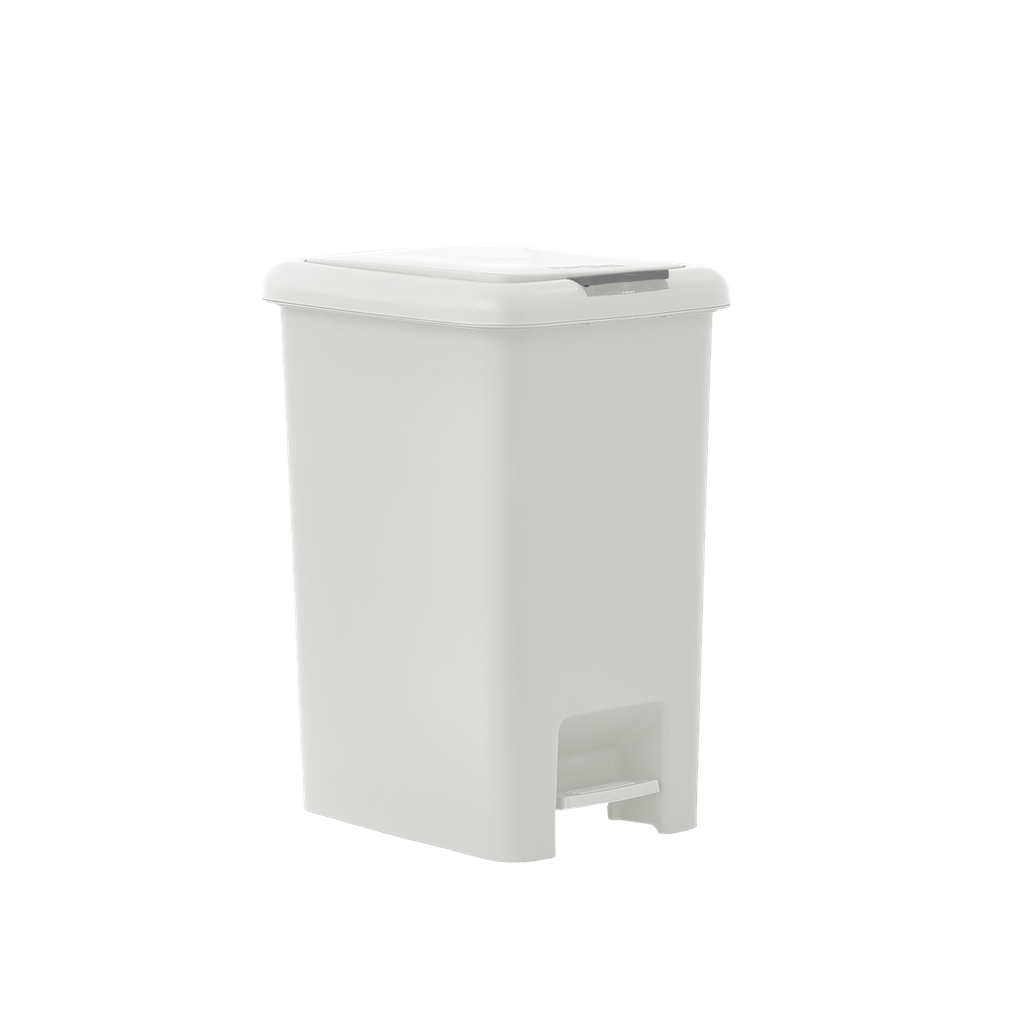 PAPELERA CLASS 30 L X 6 UND BLANCO