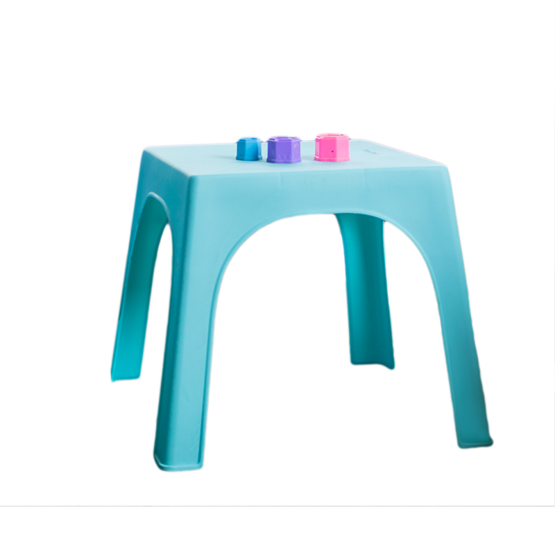 MESA INFANTIL MINIKIN X 8 UND AZUL