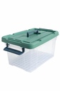 CAJA ORGANIZADORA TITÁN 16 L X 18 UND VERDE