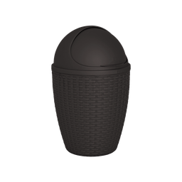 [7532/CAFE] PAPELERA RATTAN POLAR X 15 UND CAFÉ