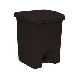 [7572/CAFE] PAPELERA MIMBRE 20 L X 10 UND CAFÉ