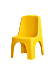 [08538/AMARILLA] SILLA INFANTIL MINIKIN X 12 UND AMARILLA