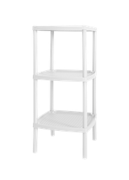 [08555/BLANCO] MESA CUADRADA TRES NIVELES BLANCA X 6 UND