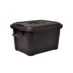 [01678/CAFE] CAJA MULTIUSOS RATTAN 10 L X 12 UND CAFE