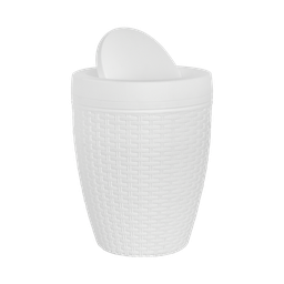 [07531/BLANCO] PAPELERA RATTAN ORION X 12 UND BLANCO