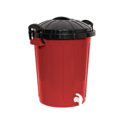 [05573/ROJO] TANQUE ECORED 30 L C/CANILLA X 6 UND ROJO