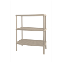 [08550/BEIGE] MESA RECTANGULAR TRES NIVELES X 6 UND BEIGE