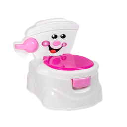 [08532/ROSA] BAÑO ENTRENADOR CARITA MAGICA ROSA X 6 UND ROSA
