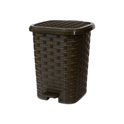 [07445/CAFE] PAPELERA RATTAN X 20 UND CAFÉ